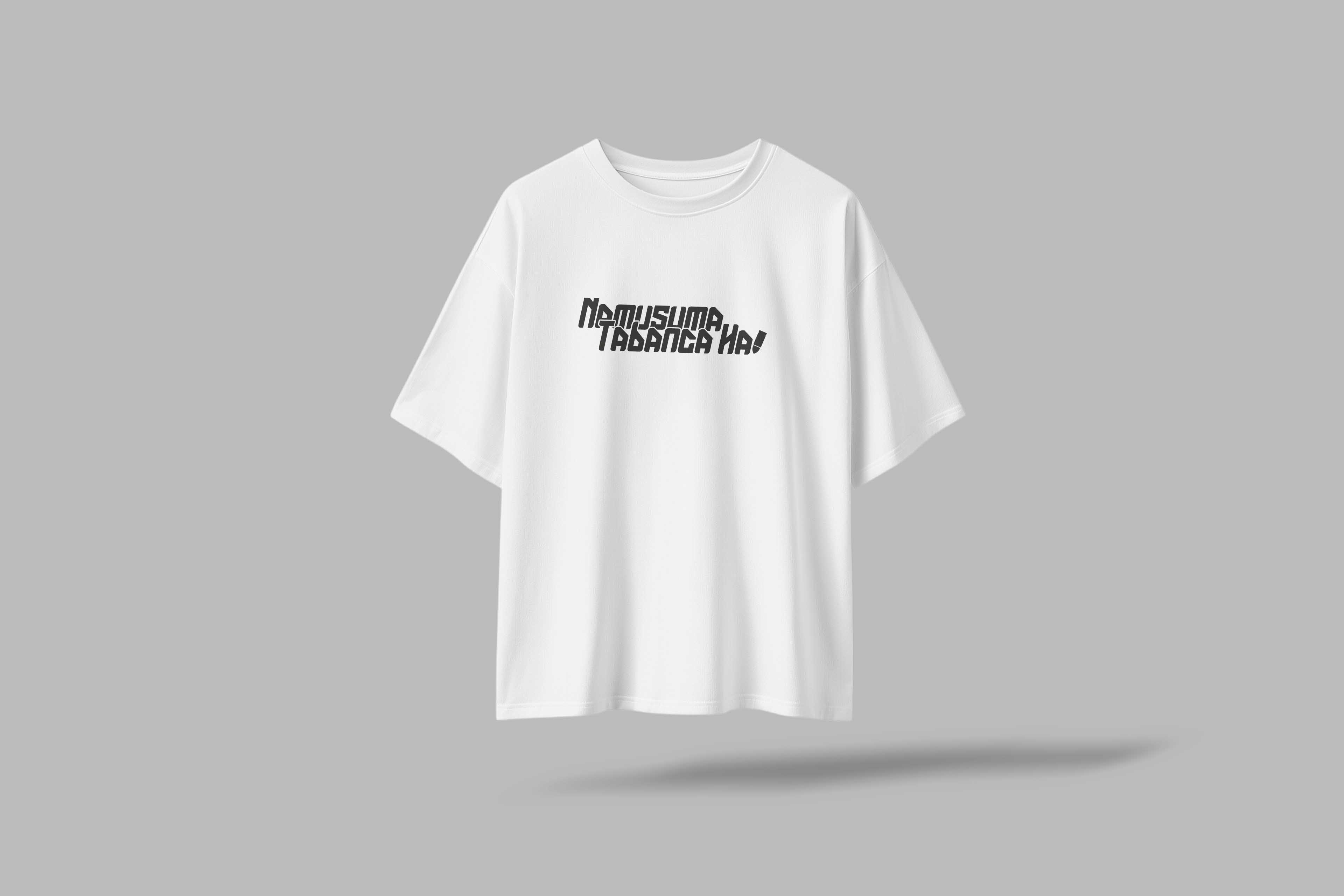 Namusuma%20Tabanca%20Ha%20Komik%20Yazılı%20Oversize%20Unisex%20T-Shirt