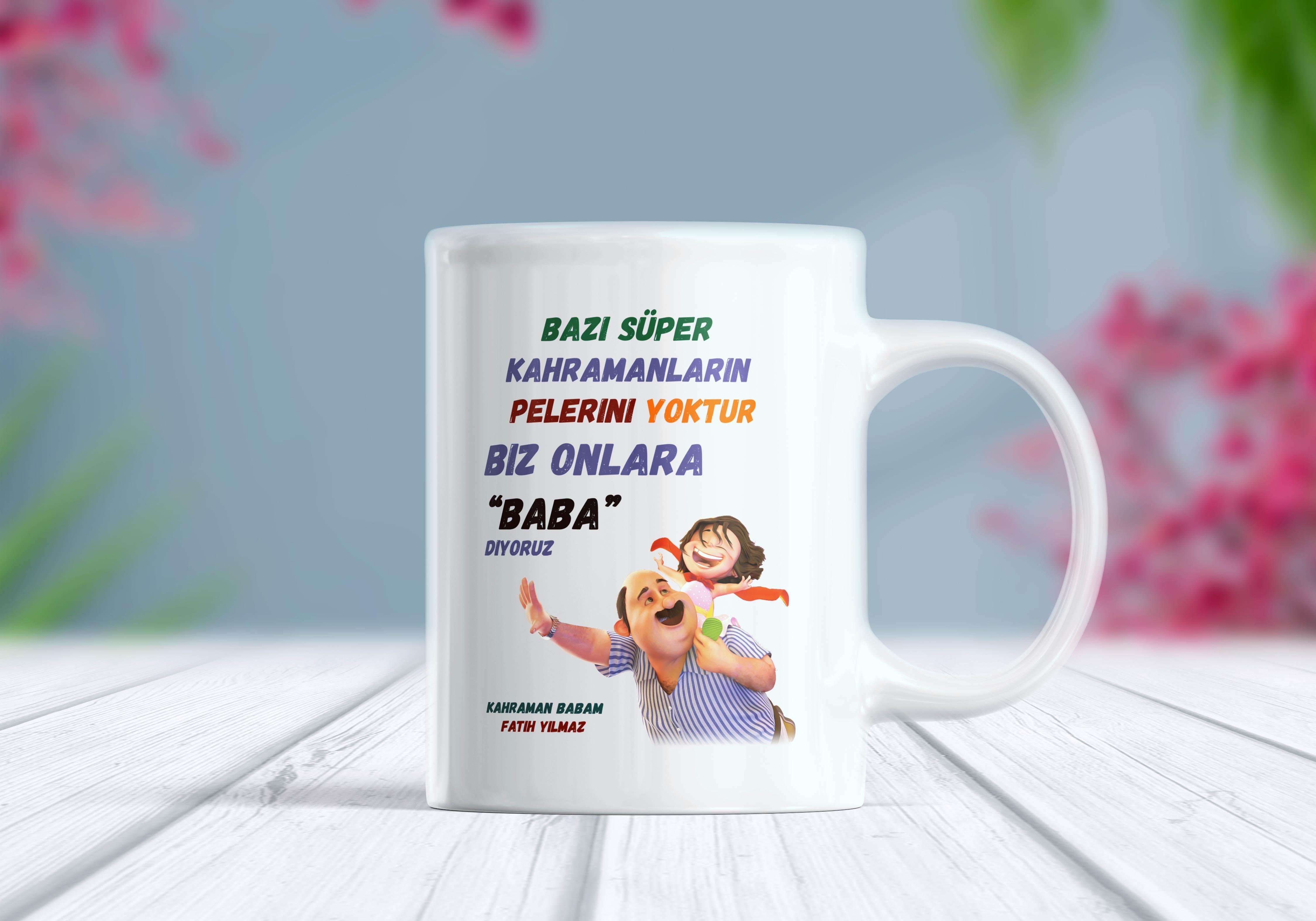 Kahraman%20Babam%20İsimli%20Kupa%20Bardak