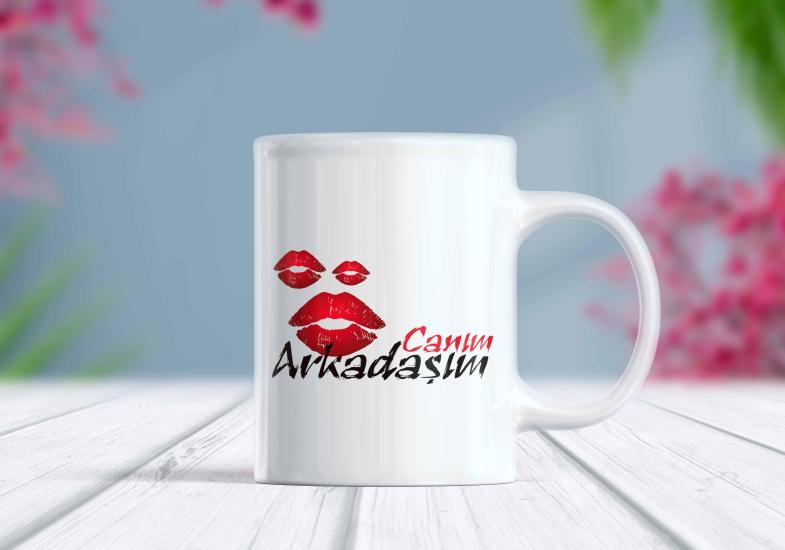 Arkadaşlık Kupa Bardak