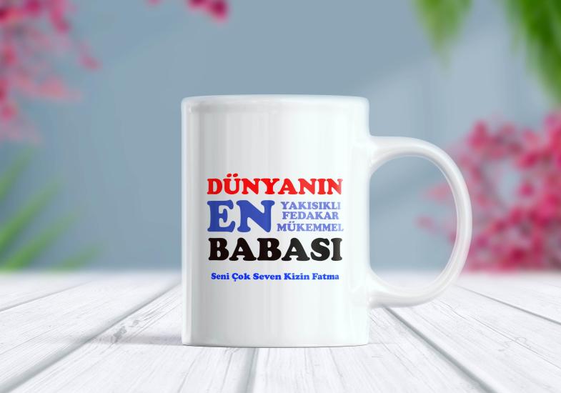 Dünyanın En İyi Babası İsimli Kupa